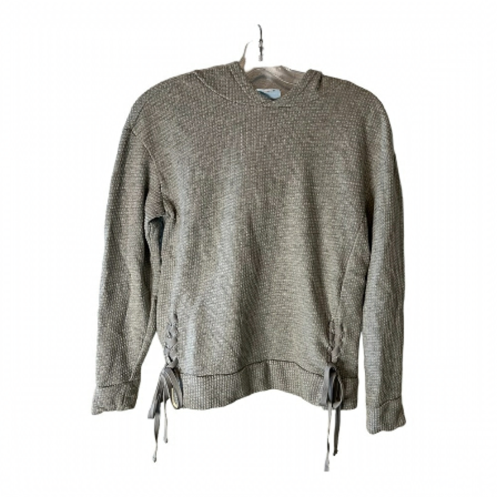 Sunday Grey Hooded Top